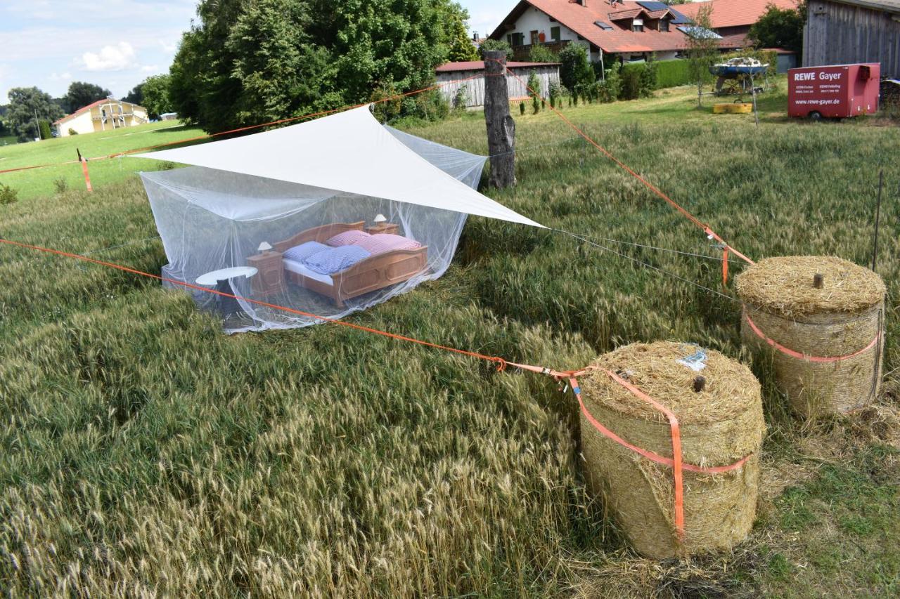ホテルOpen Air, Bett Im Kornfeld Finning エクステリア 写真